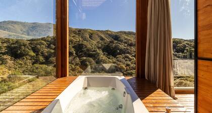 Cabana vista deslumbrante serra VST020