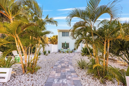Terrace/patio. Coastal Countdown – Relaxed Townhome Near Beach & Rockets