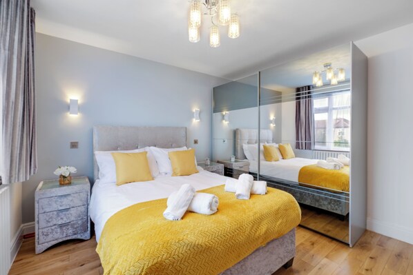 3 多间卧室、熨斗/熨衣板、免费 WiFi、床单