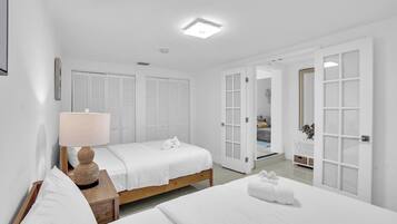 4 多间卧室、熨斗/熨衣板、旅行婴儿床、免费 WiFi