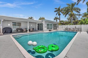 Beheizter Pool