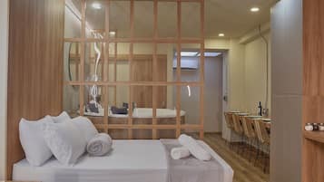 Double Room | Premium bedding, down duvets, pillow-top beds, minibar