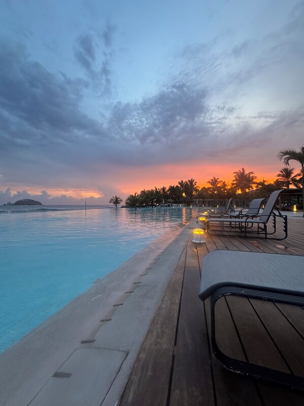 Außenpool, beheizter Pool