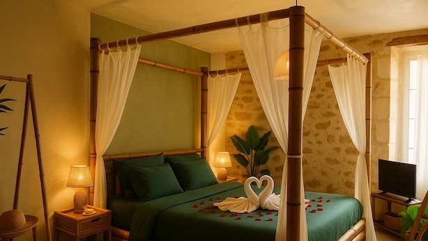 1 chambre, Wi-Fi, draps fournis