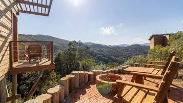 Chalé básico | Opções para refeição ao ar livre