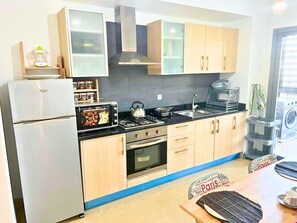 Microwave, oven, stovetop