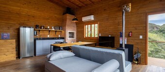 Cabana c/ vista e jacuzzi Serra Catarinense VST025