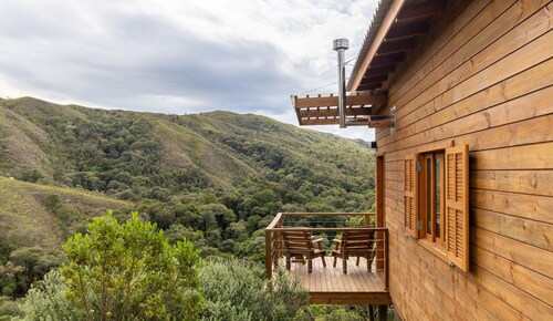 Cabana c/ vista e jacuzzi Serra Catarinense VST025