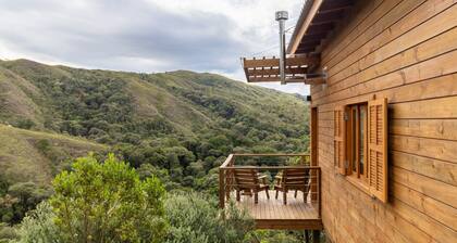 Cabana c/ vista e jacuzzi Serra Catarinense VST025