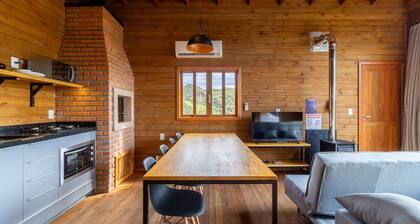 Cabana c/ vista e jacuzzi Serra Catarinense VST025