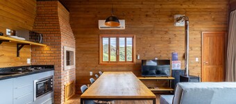 Cabana c/ vista e jacuzzi Serra Catarinense VST025