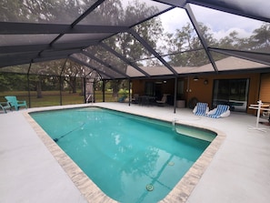 Piscine extérieure