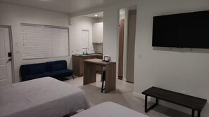 1 室のベッドルーム、WiFi (無料)、ベッドシーツ