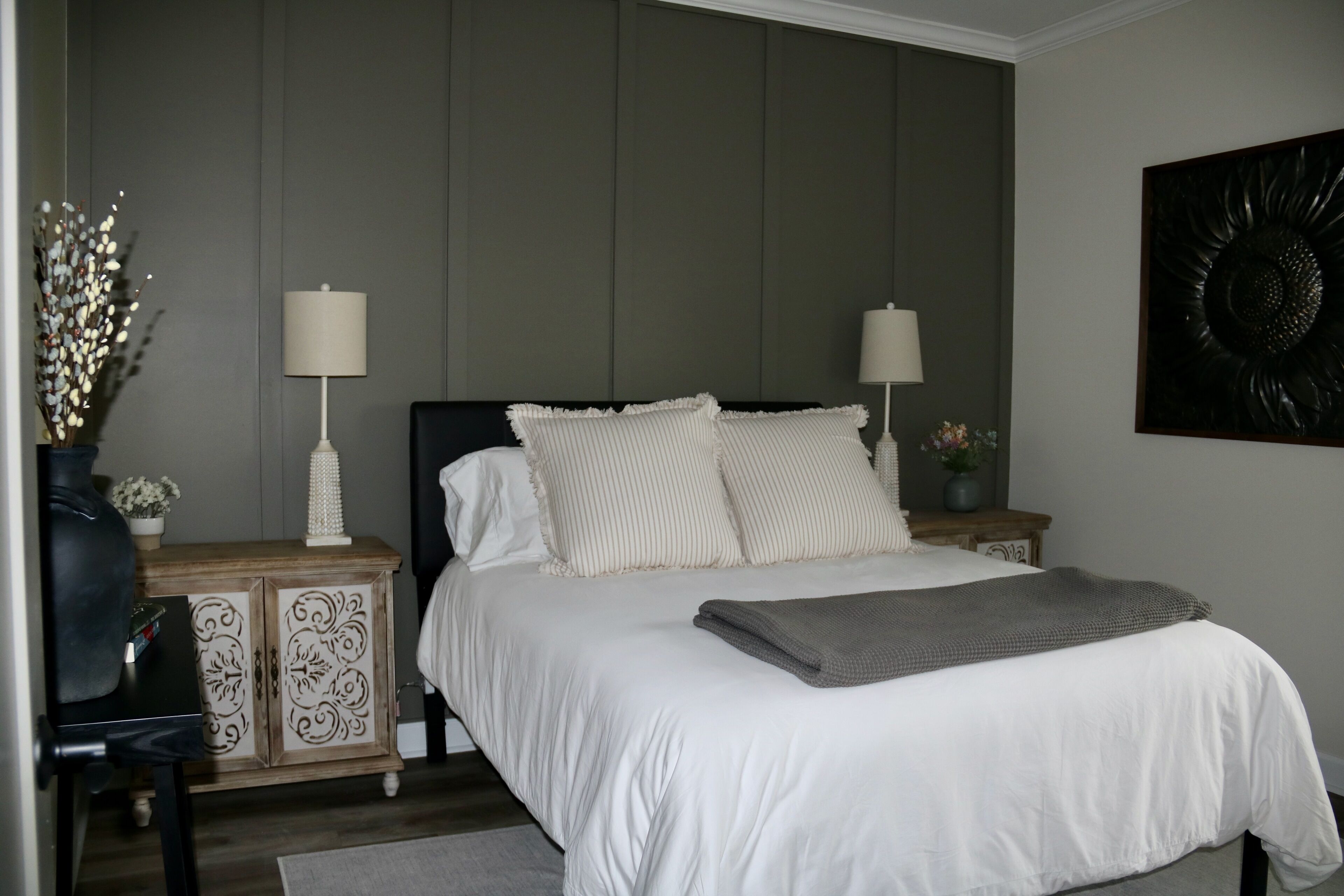 2 habitaciones, tabla de planchar con plancha y wifi 