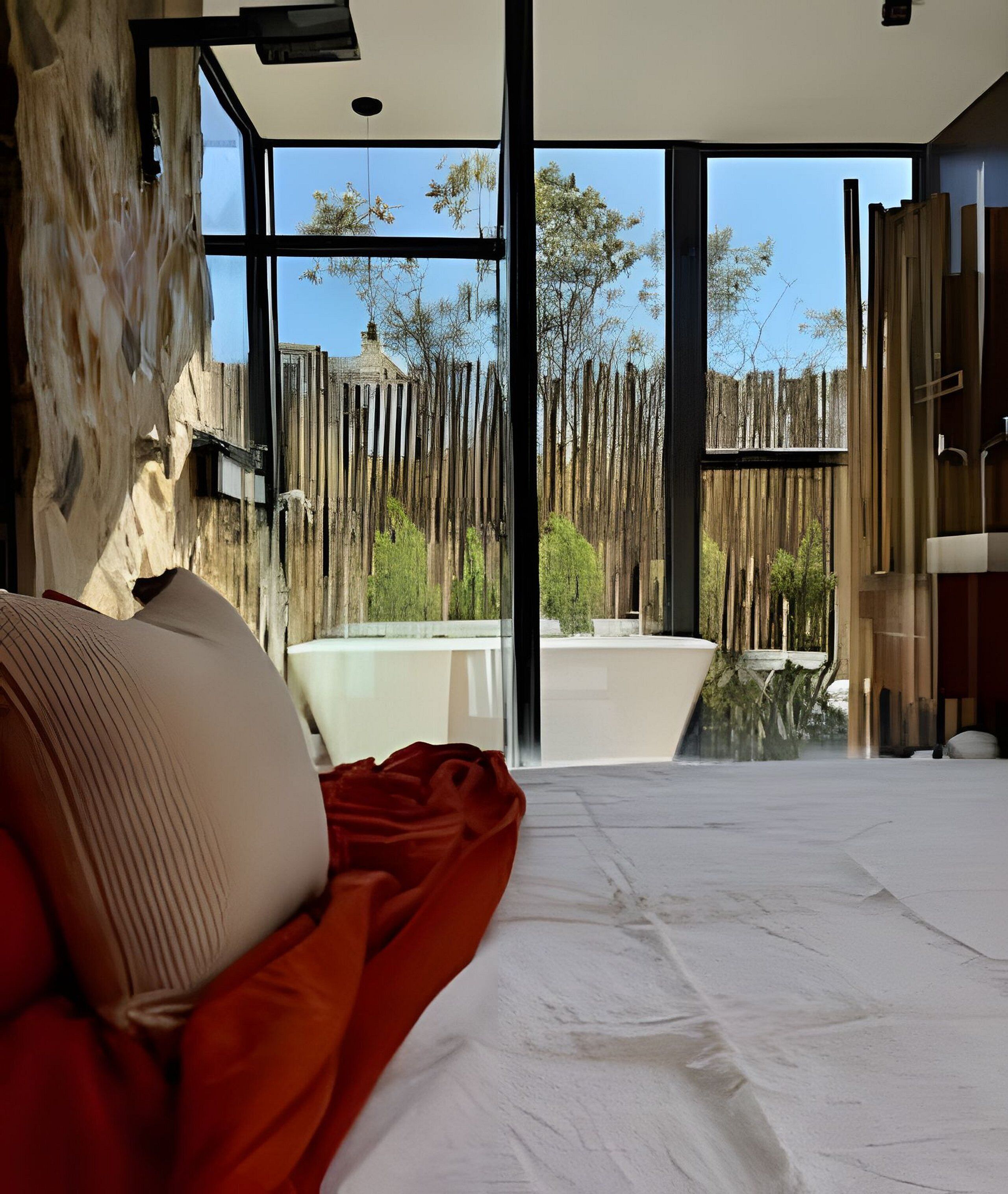 Deluxe Chalet | Egyptian cotton sheets, premium bedding, pillow-top beds, minibar