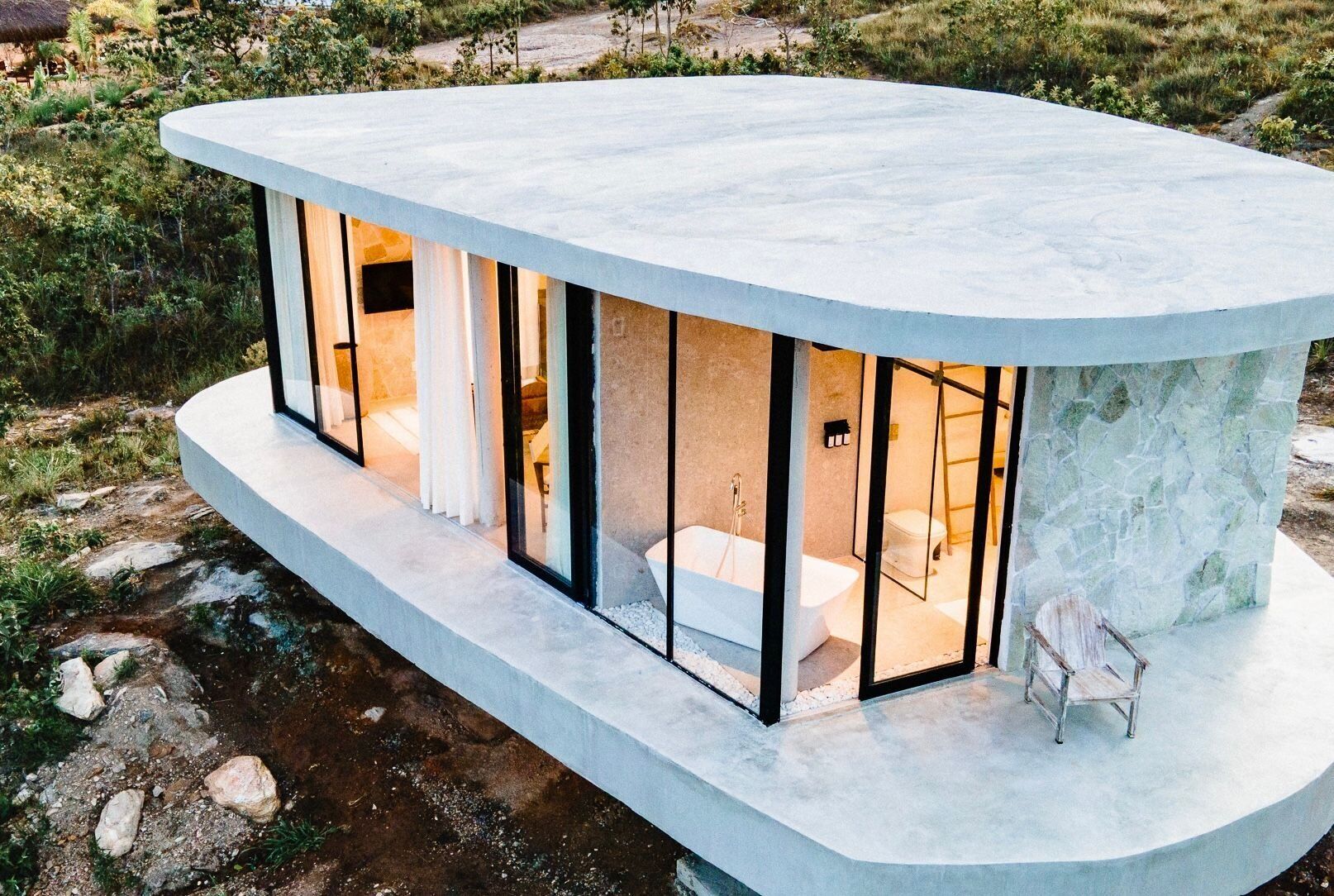 Bangalô | Área da propriedade