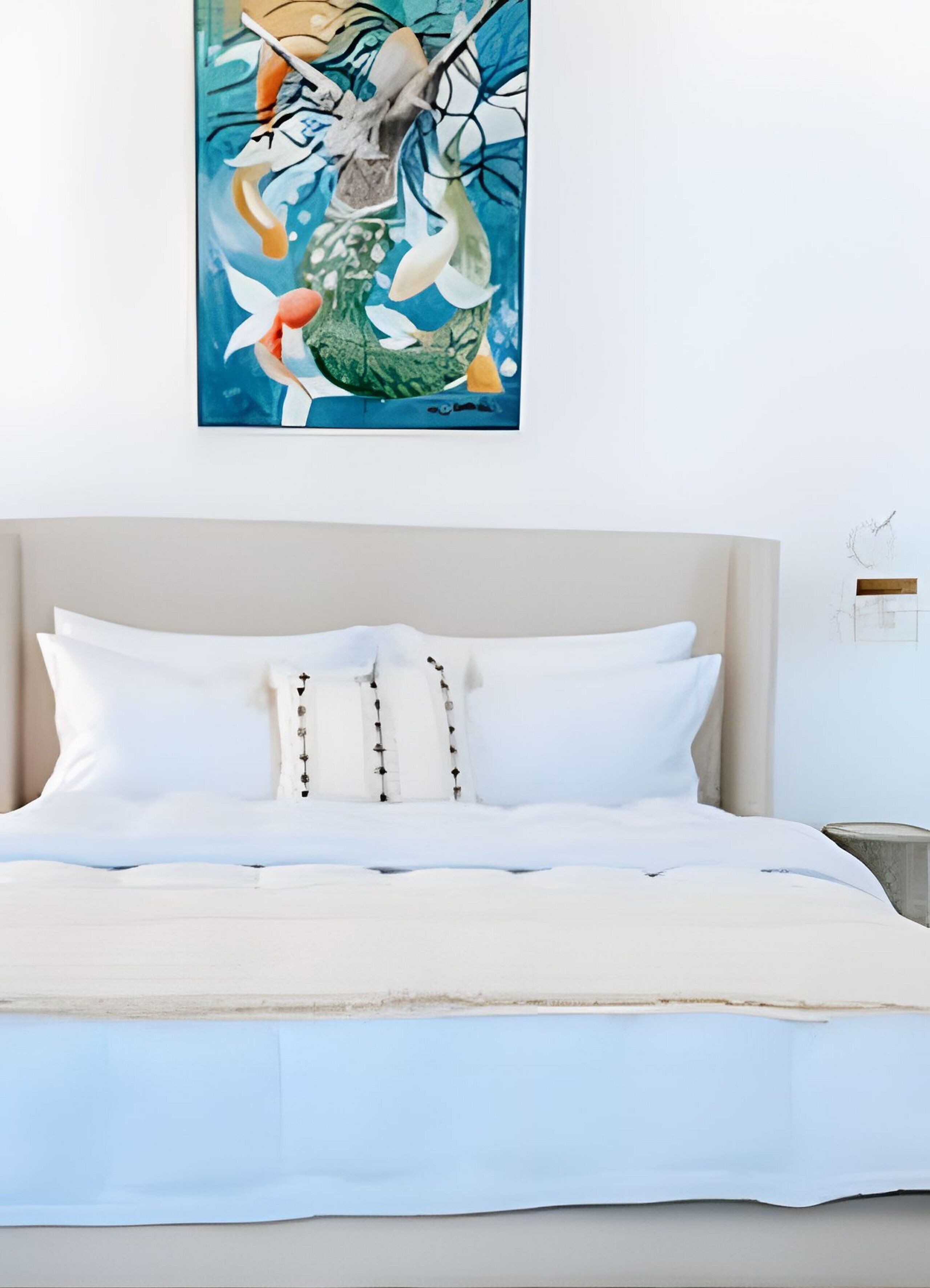 Draps en coton égyptien, literie de qualité supérieure, surmatelas