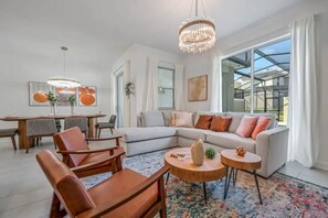 TV - Luxury & Magic: Pool Home at Storey Lake! (Kissimmee)