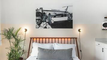 Studio Klasik, 1 Tempat Tidur Queen | Wi-Fi gratis dan seprai linen