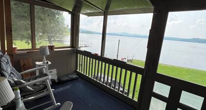 Charming 5-bedroom lake house on lake Salem in Derby, Vermont.