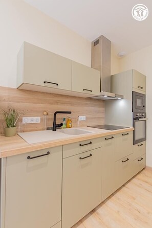 Microwave, oven, dishwasher