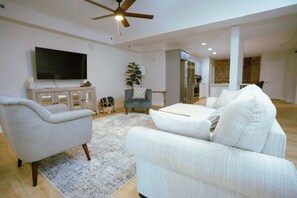 TV, video games, books, offices