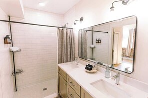 Shower, hair dryer