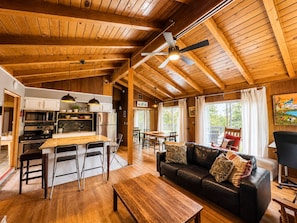 Flat-screen TV, fireplace - Casita de Sergio (Big Bear Lake)