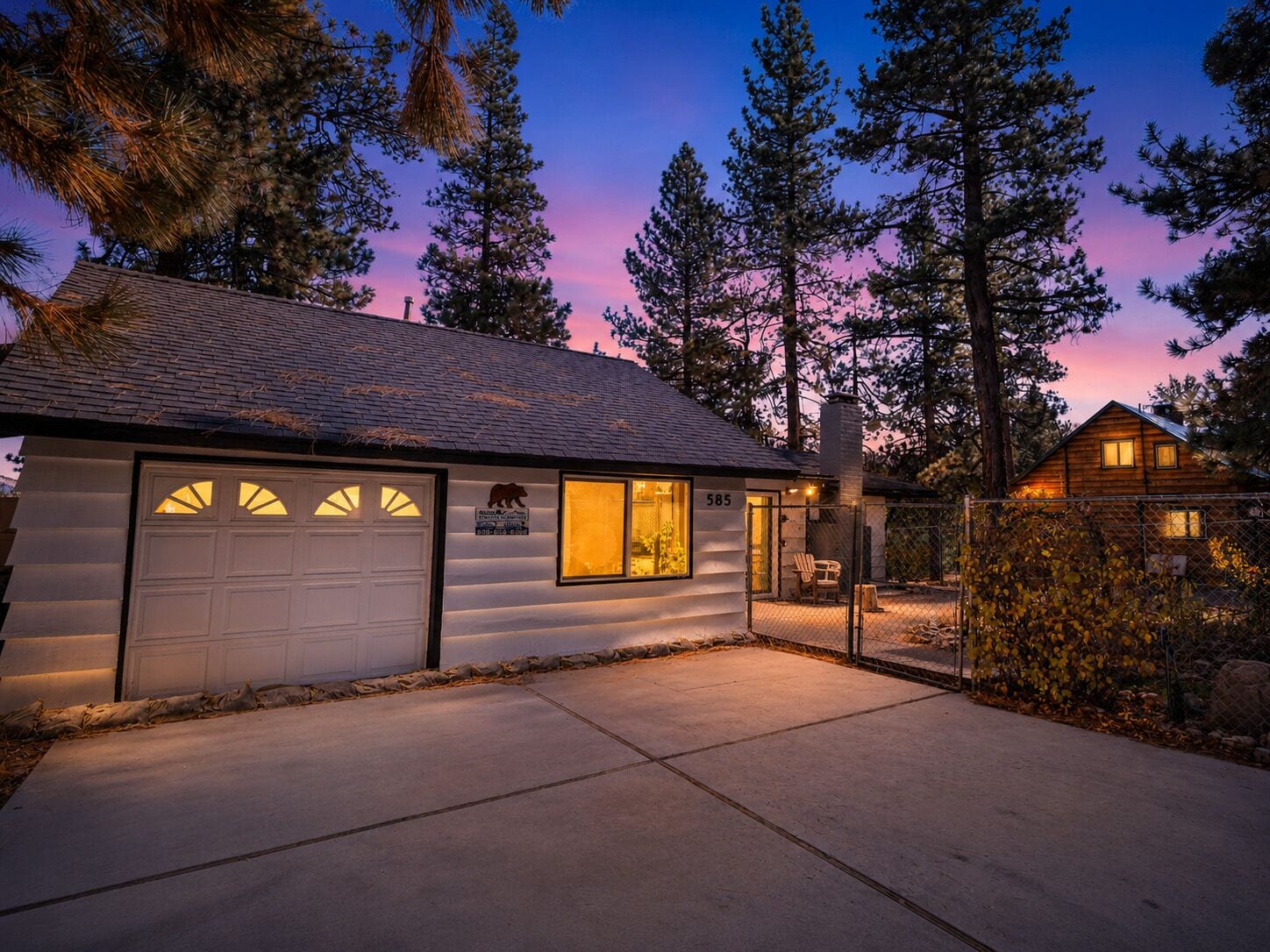 Front of property