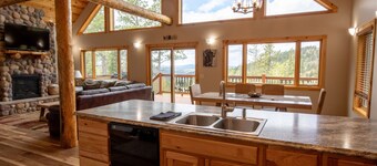Mtn Cabin*Spa*5Kingbeds*Garage*Amazing View*Trails
