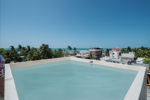 Rooftop pool