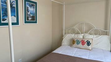 2 slaapkamers, een strijkplank/strijkijzer, wifi, beddengoed