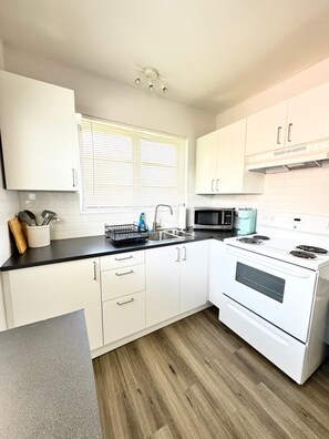 Microwave, oven, stovetop