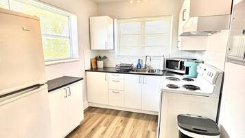 Microwave, oven, stovetop