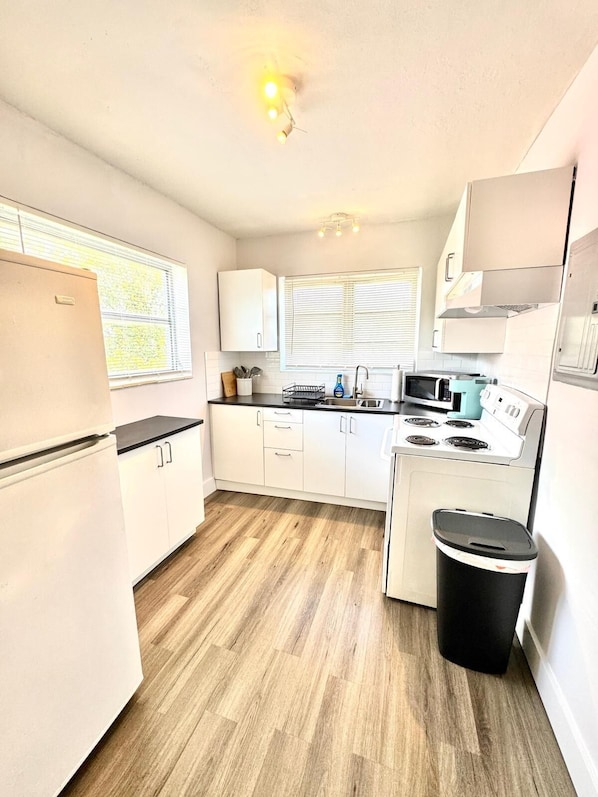 Microwave, oven, stovetop