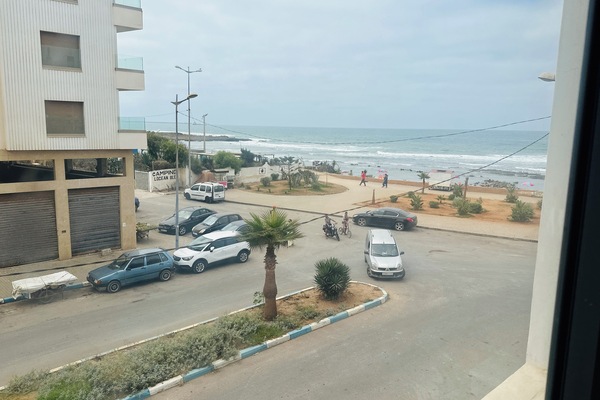 Blick von der Unterkunft