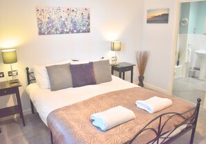 2 bedrooms, iron/ironing board, travel crib, free WiFi