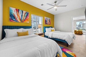 2 bedrooms, iron/ironing board, WiFi, bed sheets - Playful 2BR escape w/ arcade & pool table (Nashville)