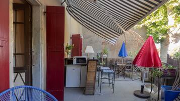 Udendørs spisemuligheder