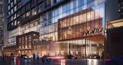 Luxury 2 Bedrooms + 2 Bathrooms Designer Condo in Nobu Toronto