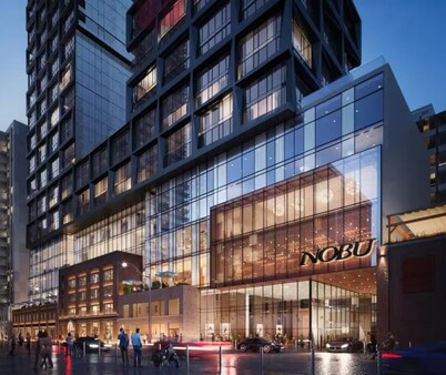 Luxury 2 Bedrooms + 2 Bathrooms Designer Condo in Nobu Toronto