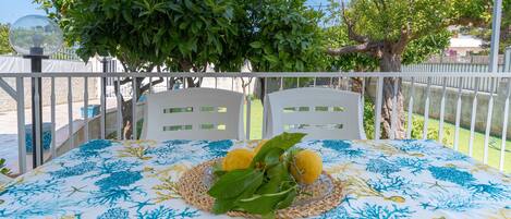 Udendørs spisemuligheder