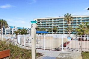 Exterior - Secluded Beach & Snowbird Savings: 1BR Beachfront Condo w/ Monthly Discounts (Gulf Shores)