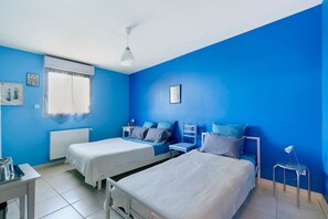 3 camere, ferro/asse da stiro, Wi-Fi gratuito, lenzuola