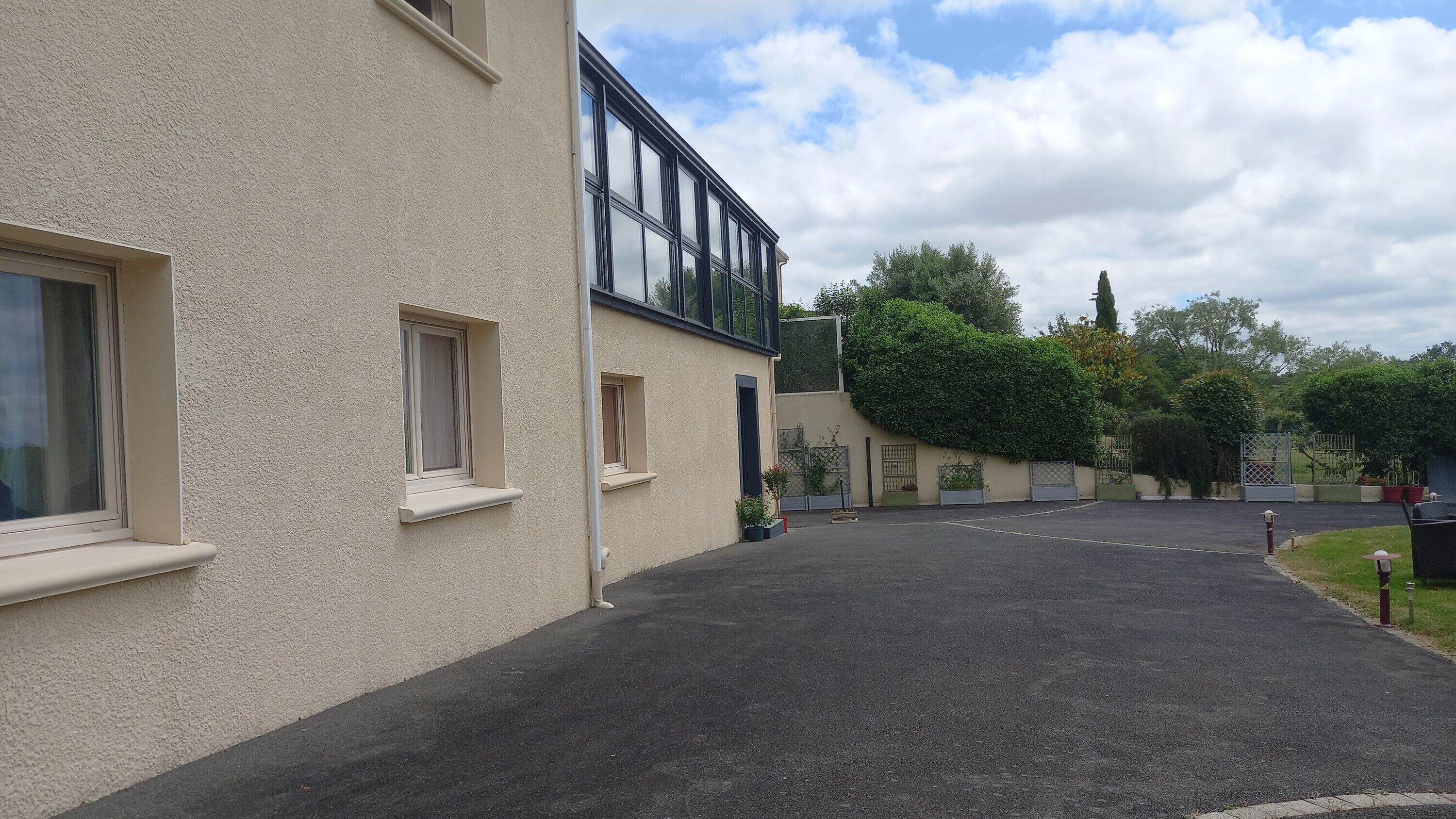 Enceinte de l’hébergement