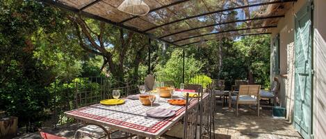 Restauration en plein air