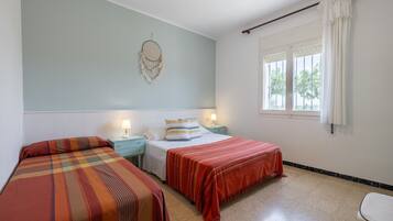 3 多间卧室、熨斗/熨衣板、免费 WiFi、床单