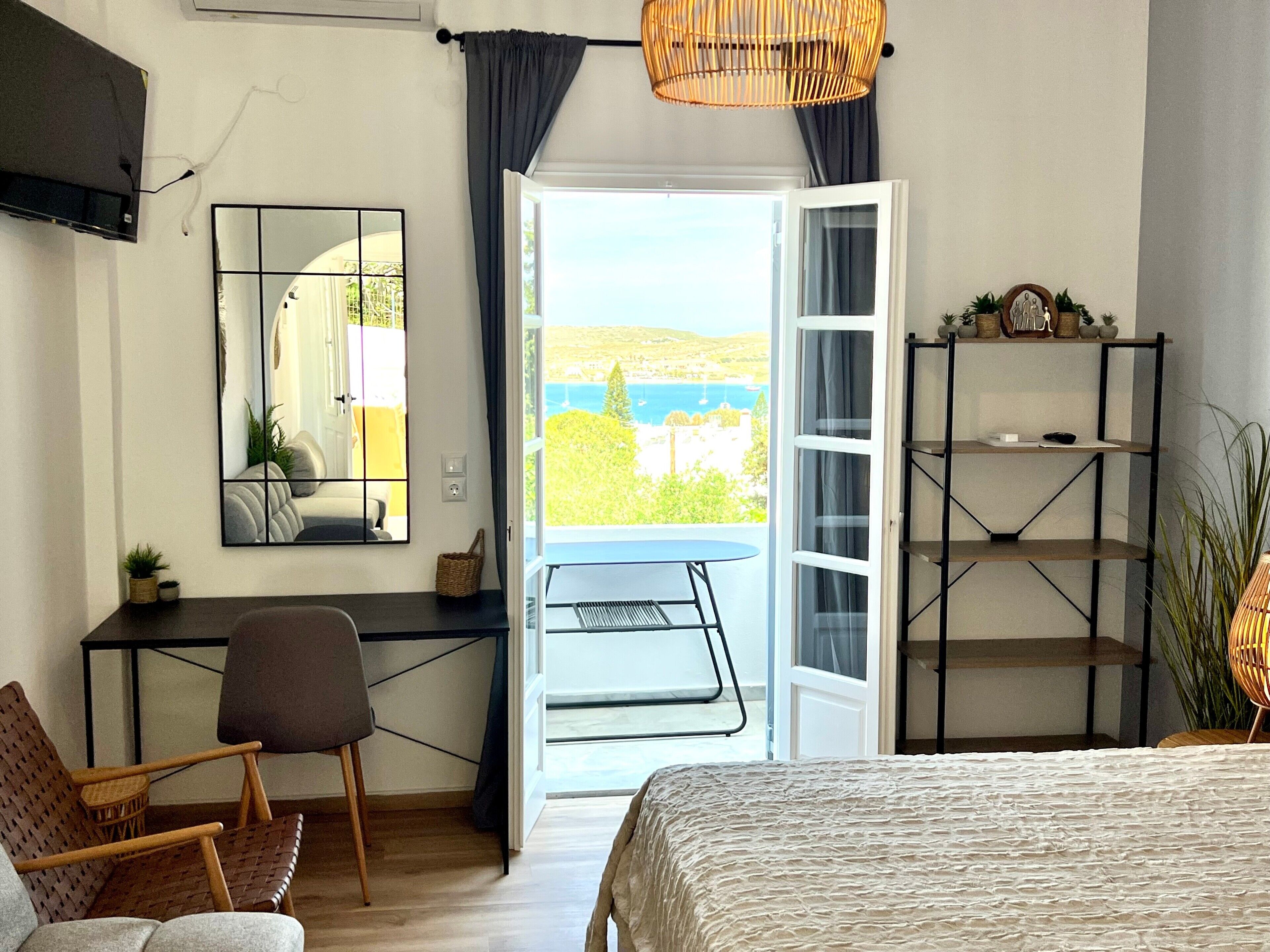 1 soverom, strykejern/-brett, wi-fi (inkludert) og sengetøy