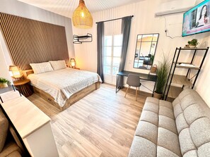 1 bedroom, iron/ironing board, free WiFi, bed sheets