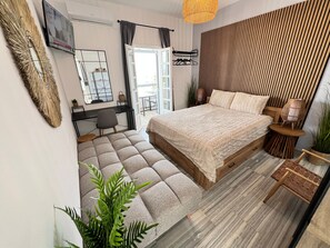 1 chambre, fer et planche à repasser, Wi-Fi gratuit, draps fournis